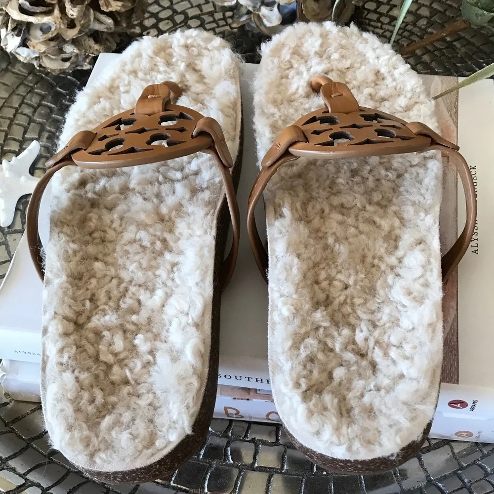 TORY BURCH MILLER CLOUD SHERLING THONG SANDALS